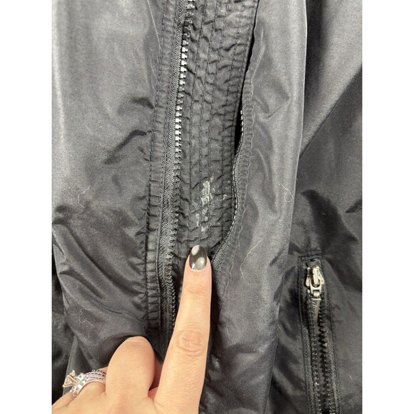 Wendy’s Unisex Coat Jacket Work Uniform Full Zip Fleece Lined Warm Black XL C28 - Picture 13 of 14